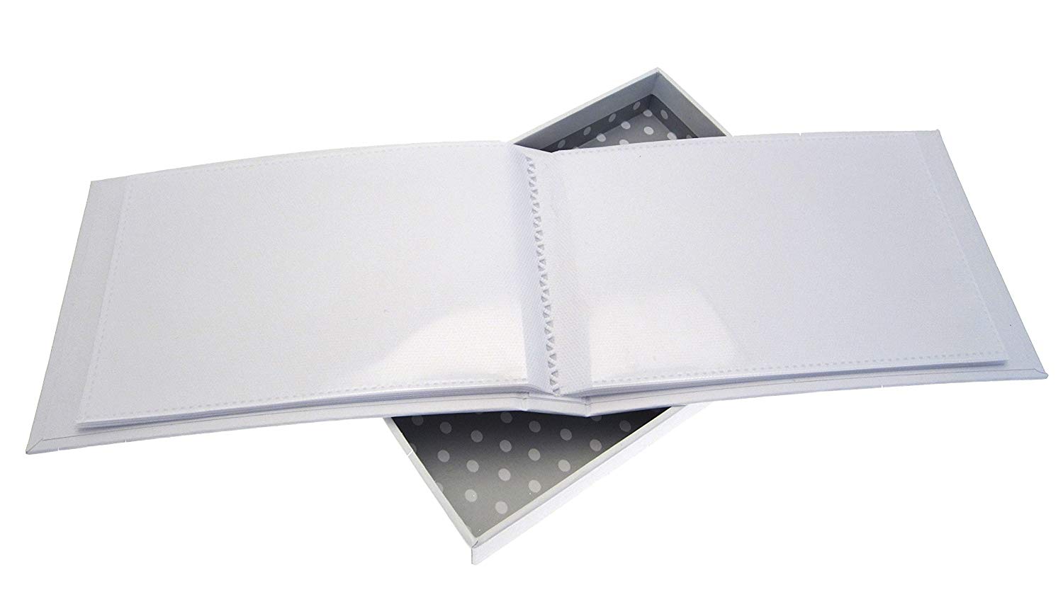 White Cotton Cards PHOTO ALBUM, Card, Plastic, 12.5x17.5x2.5 cm - Image 2