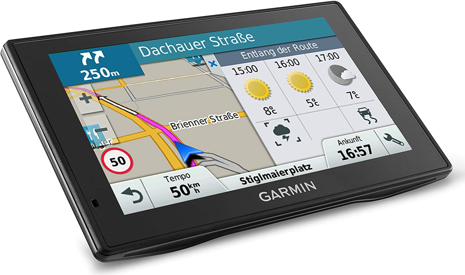 Garmin Drivesmart 70lmt D Satellite Navigation With Full Europe Lifetime Maps And Traffic 7