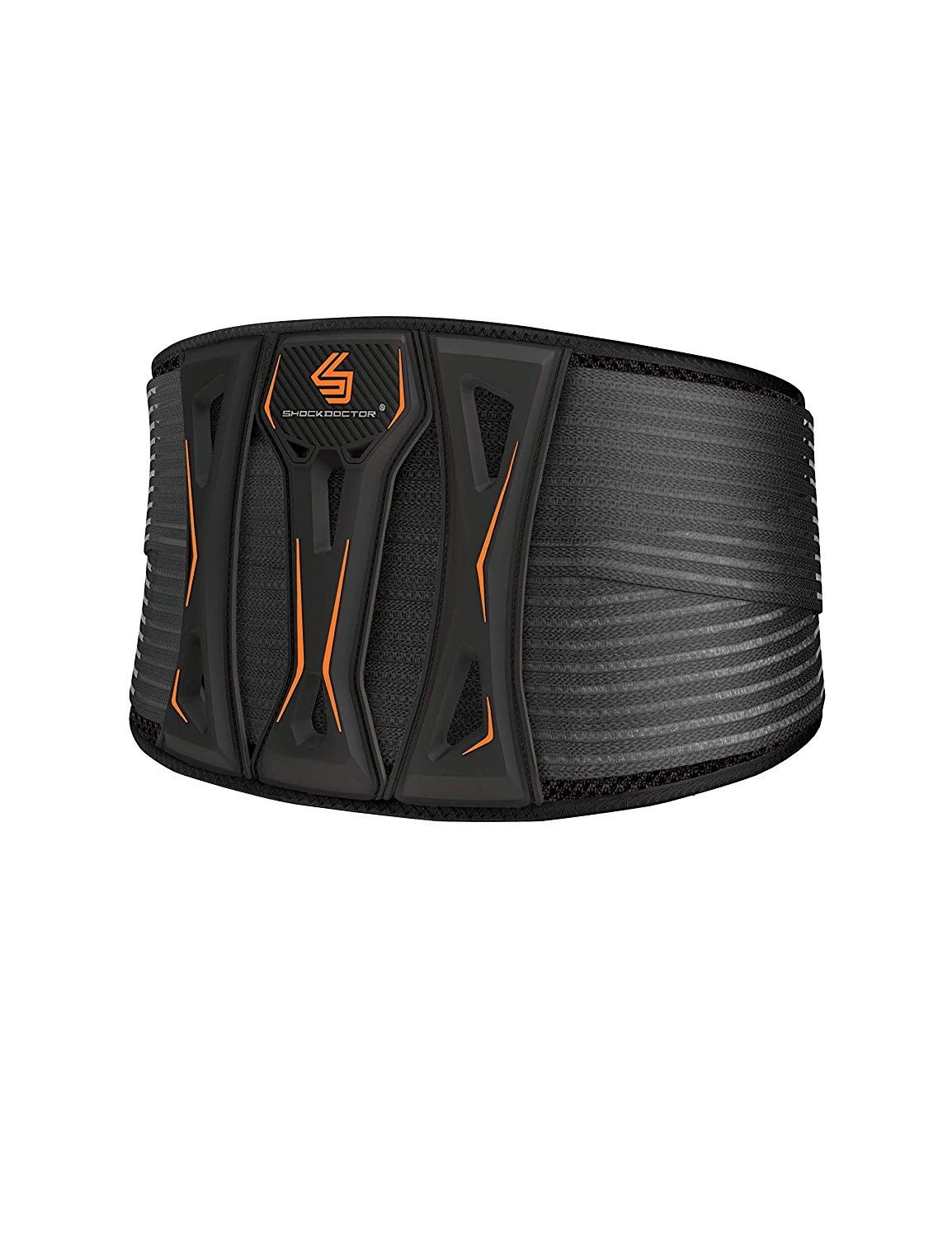 Shock Doctor Adult Ultra Back Support Sleeve, Adults, Schulterbandage Ultra Rückenstütze, Black - Black, L XL