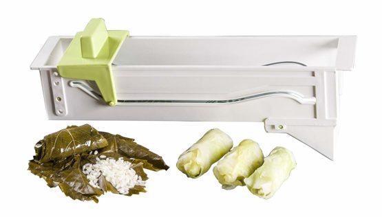 SVIM 1612 Dolma Serma Chef Vine Leaf Roller, Plastic, white, 29 x 7 x 10.5 cm