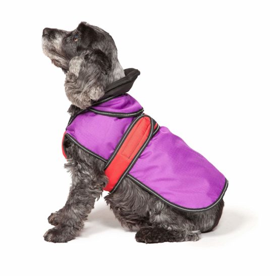 Danish Design 2 In 1 Light Reflective Coat Purple - 30cm (12") - Image 2