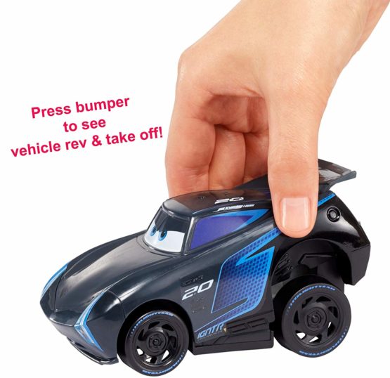 Disney Cars DVD34 Cars 3 Revvin Action Jackson Storm Vehicle - Image 3