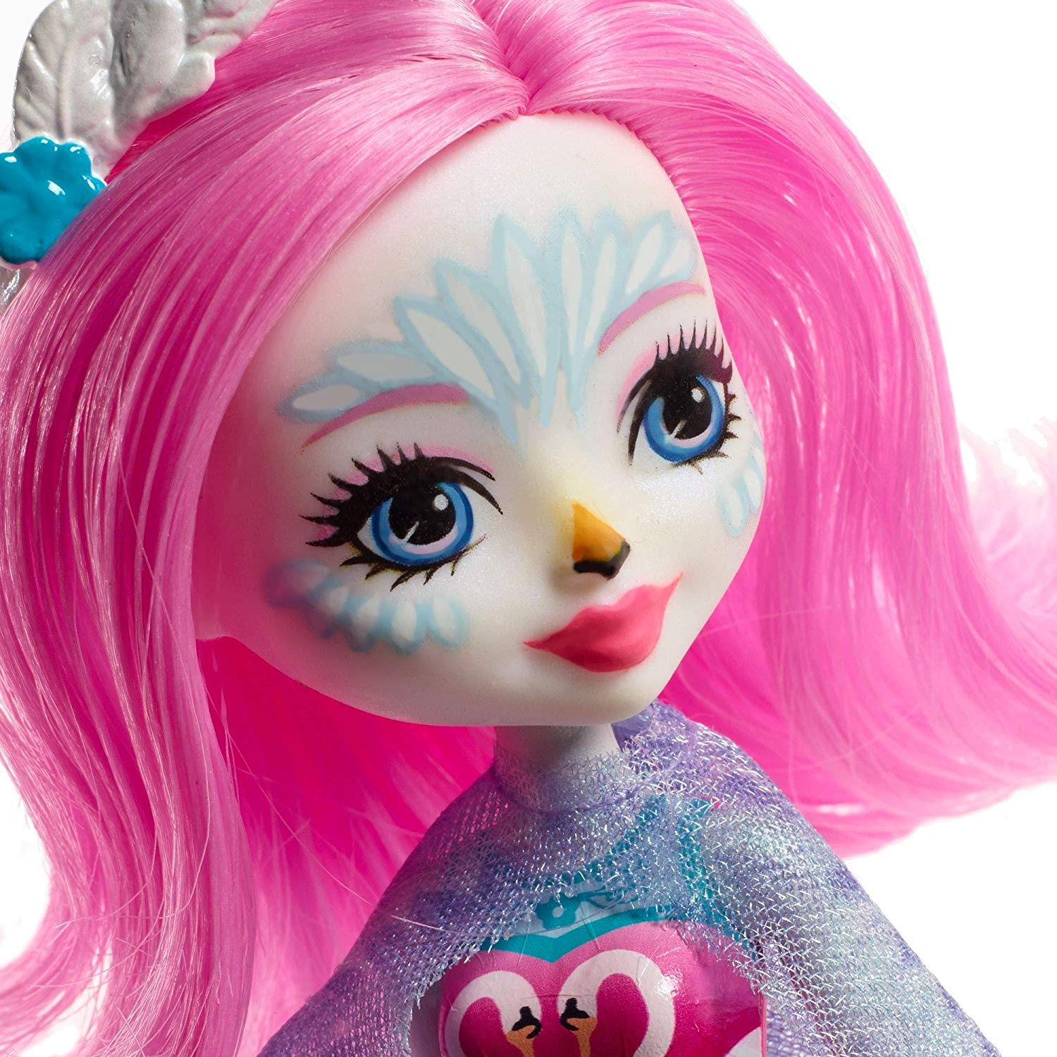 Enchantimals FRH38 Saffi Swan Doll and Poise Figure, Multi-Colour, Multicolor, Sin talla - Image 4