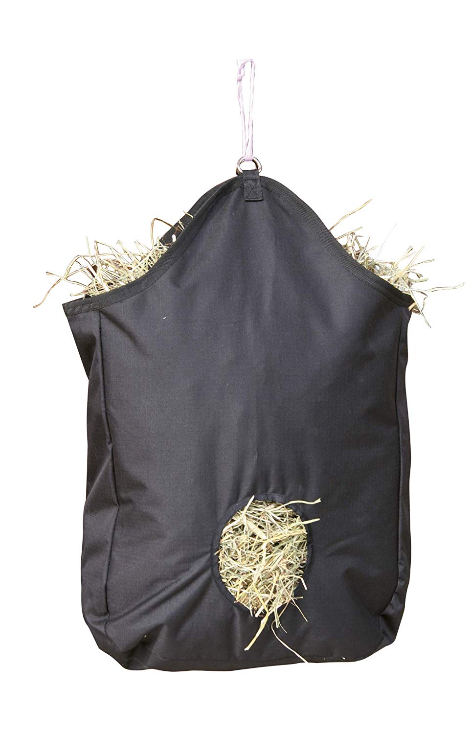 Kerbl 3280 Heusack, black, approx. 65 x 50 cm, Schwarz