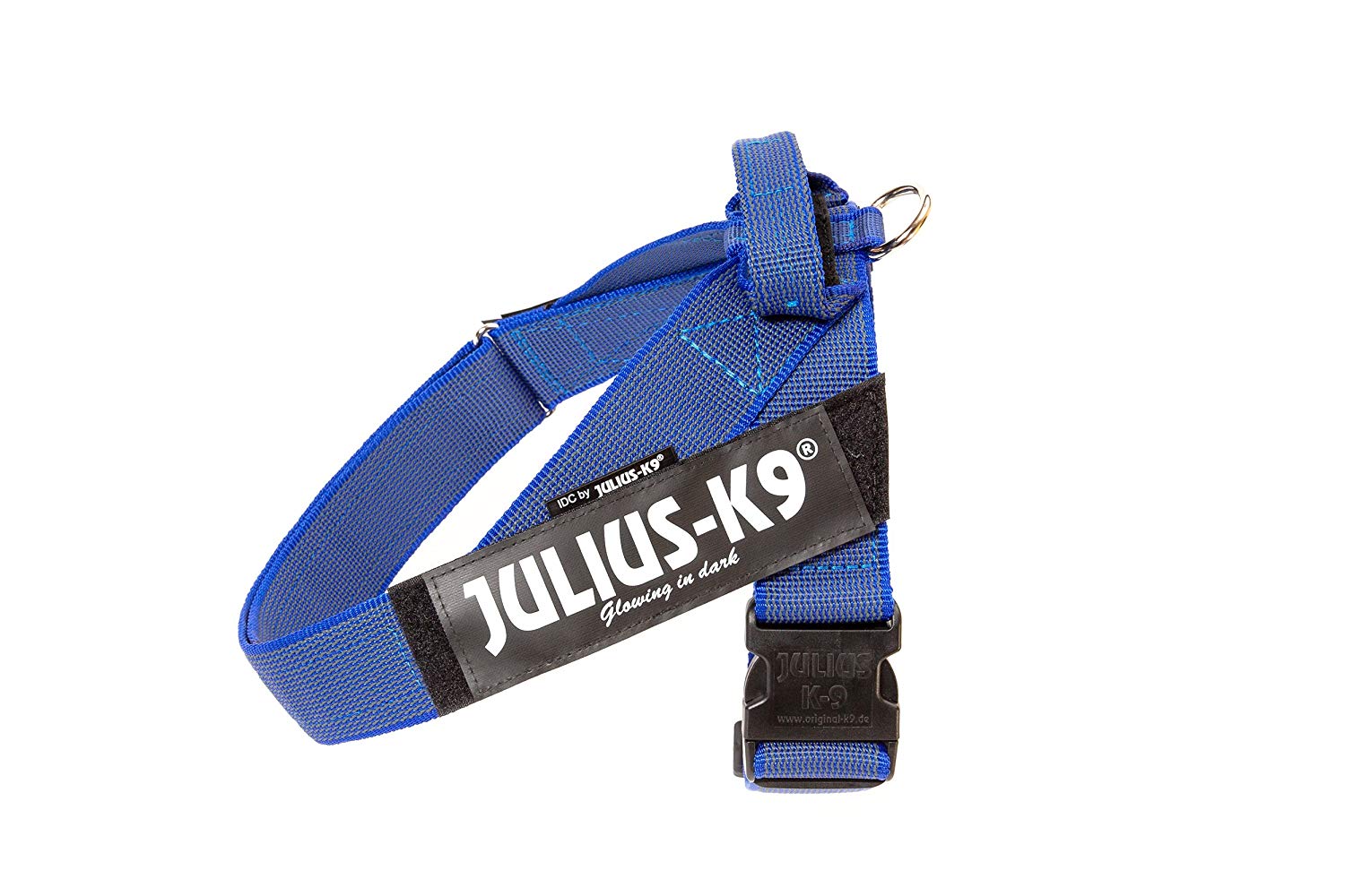 Julius-K9, IDC Color & Gray Belt Harness, Size: L / 1, Blue-Gray, L/1 - Image 4