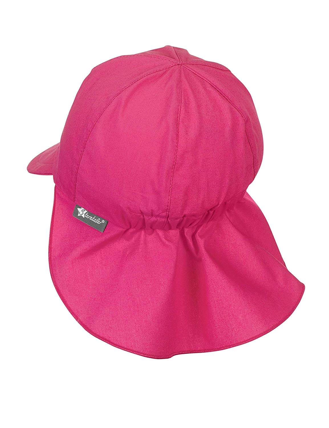 Sterntaler Baby Girls Schirmmütze M. Nackenschutz 1511410 Cowboy Hat, 43 Cap, Purple (Magenta 745), Xx-Large (Manufacturer Size: 43) - Image 3