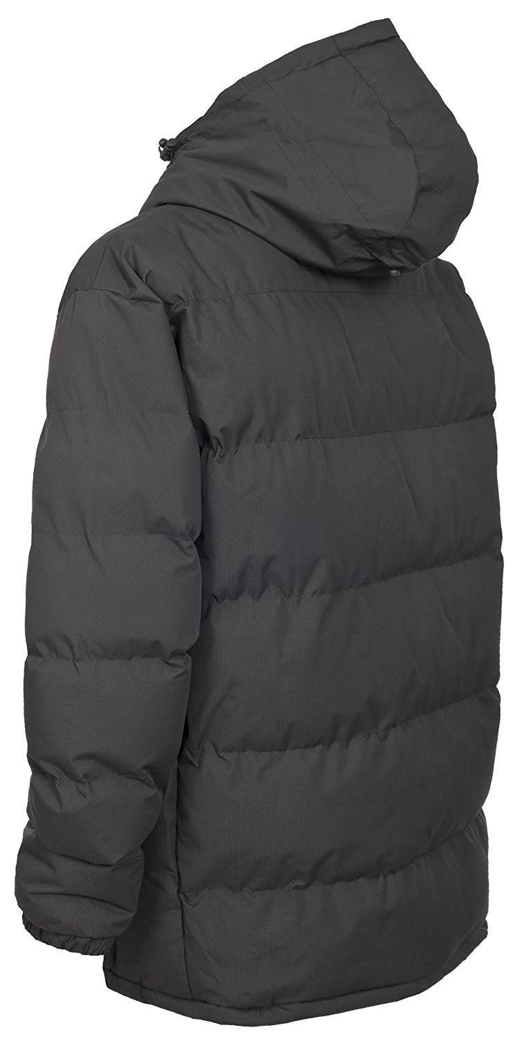 Trespass Mens Padded Jacket Casual Winter Coat Clip, Flint, XXS - Image 2