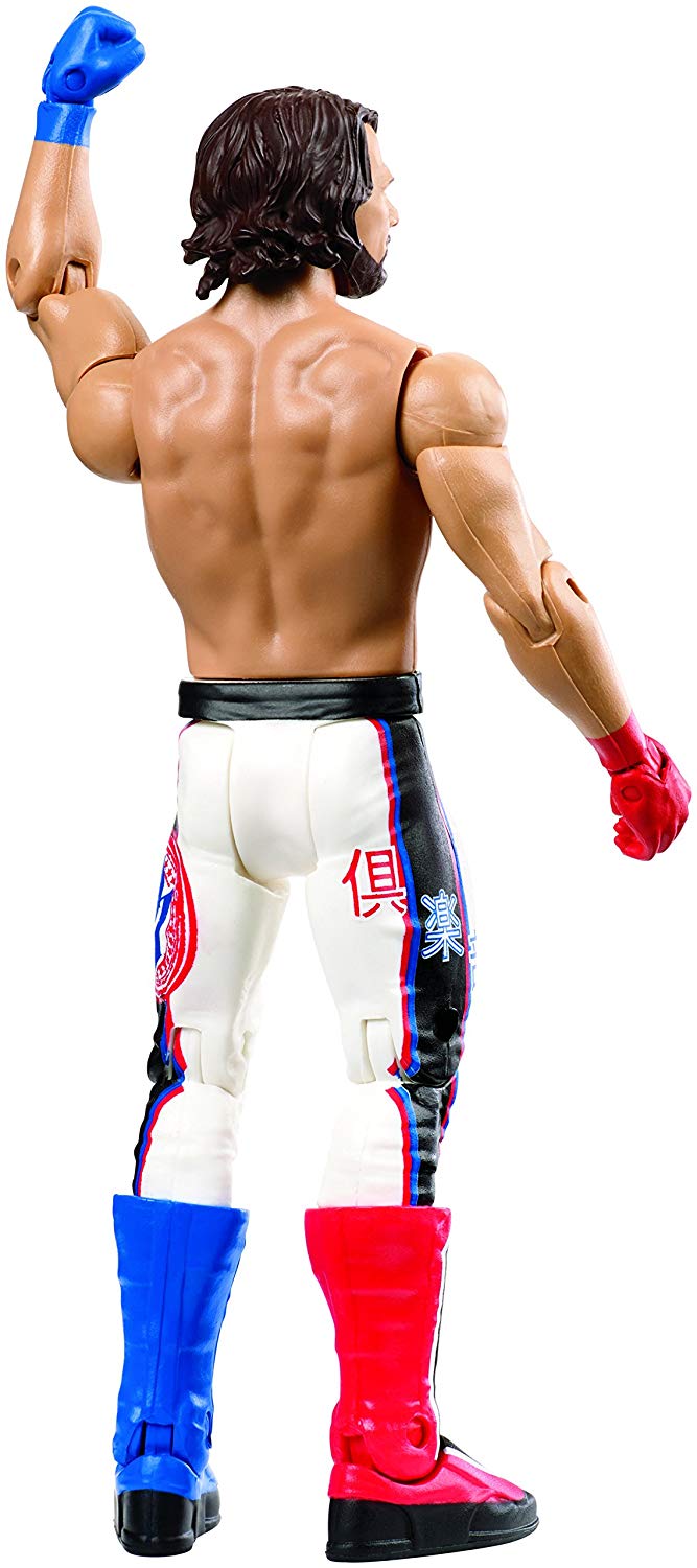 WWE FMH54 Wrestle Mania AJ Styles Figurine, Multi-Colour, Multicolored, 6 inches - Image 2