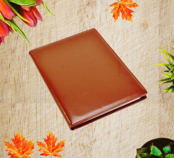 Arpan A4 Brown Professional Display Presentation Book 48 Pocket (96-Side) Portfolio Folder - Image 4
