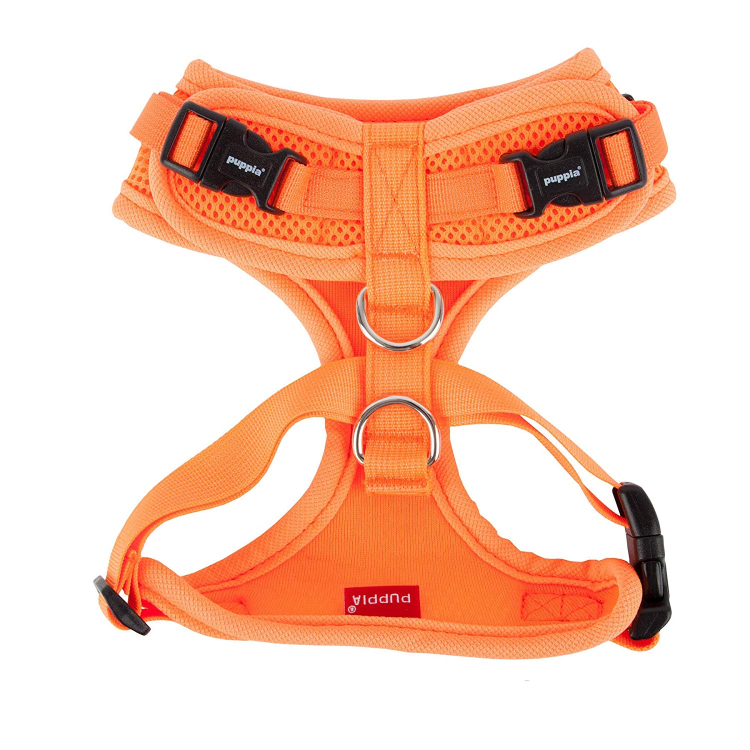 Puppia Neon Soft Harness II, Small, Orange - Image 3