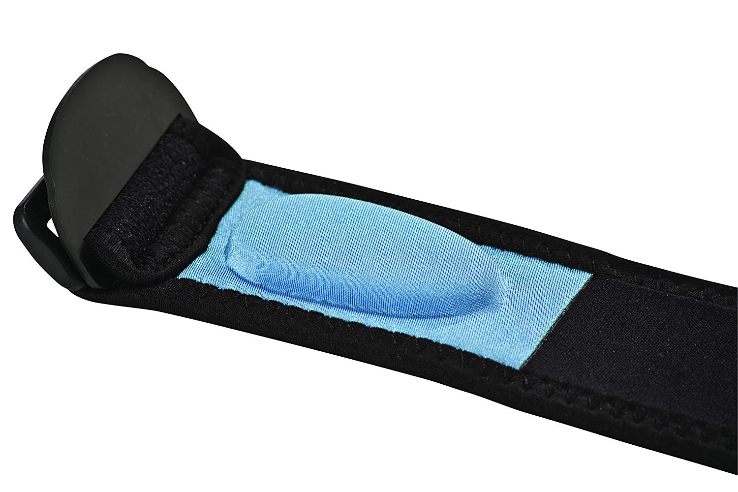 Mueller Tennis Elbow Support w/gel pad, Black, OSFM, black - black - black - Image 3