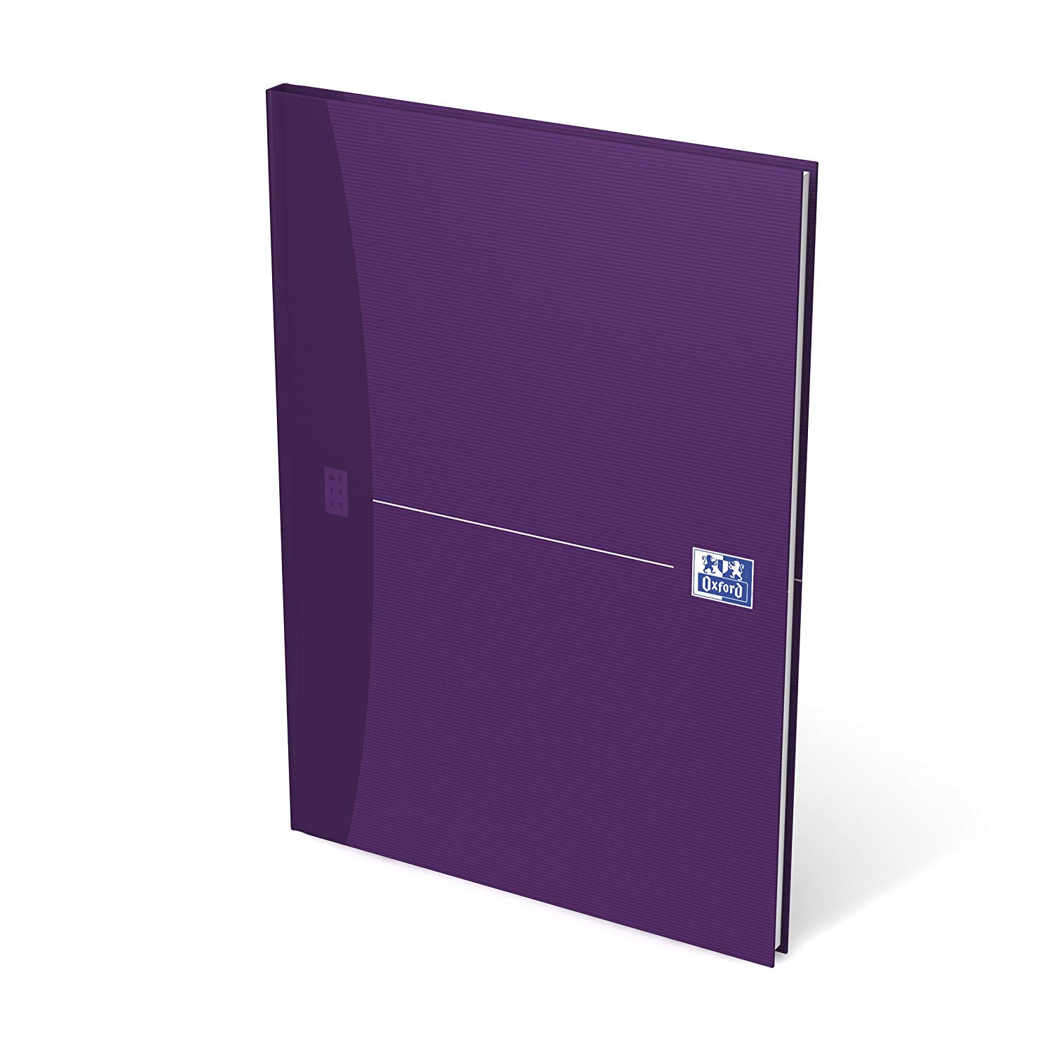 Oxford Office Essentials A4 Hardback Casebound Notebook Narrow Ruled with Margin 192 Page, Assorted Colours, 5 Notebooks - Image 4