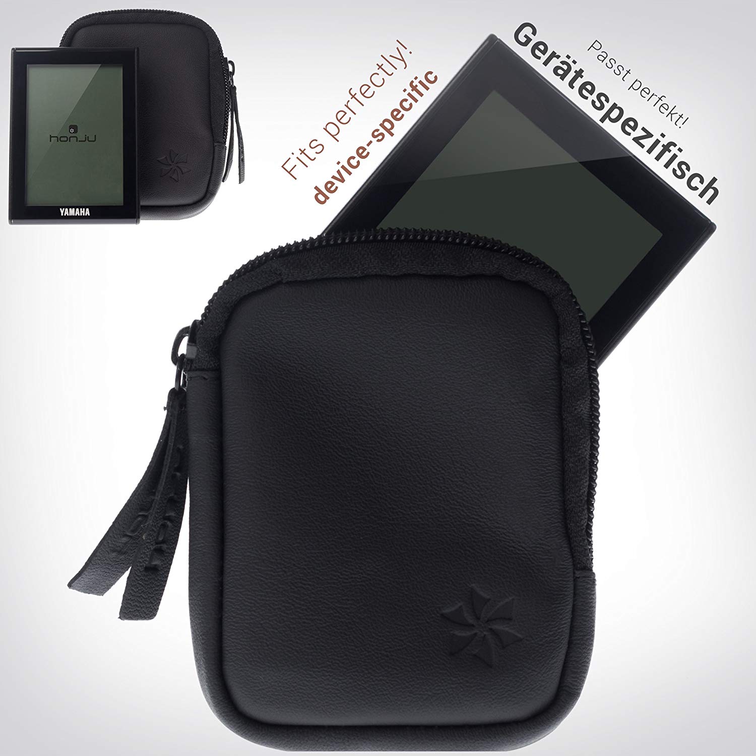 honju Bike genuine leather case 61281 for Yamaha PW-Series / Pedelec (display protection - Image 3