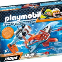PLAYMOBIL 70004 Top Agents Spy Team Underwater Wing Multi-Coloured