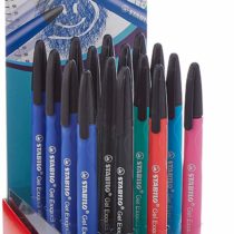 Erasable Rollerball - STABILO Gel Exxx Display of 16 in 6 Assorted Colours