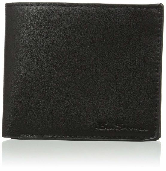 Ben Sherman Year-Round Men's PU Black Wallet