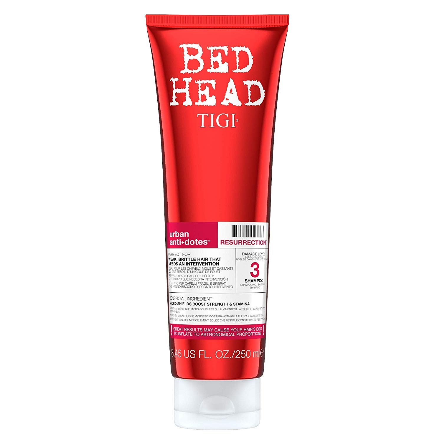 Bed Head by Tigi Urban Antidotes Resurrection Shampoo for Damaged Hair 250 ml, x, 250 ml (Pack of 1) - Image 2