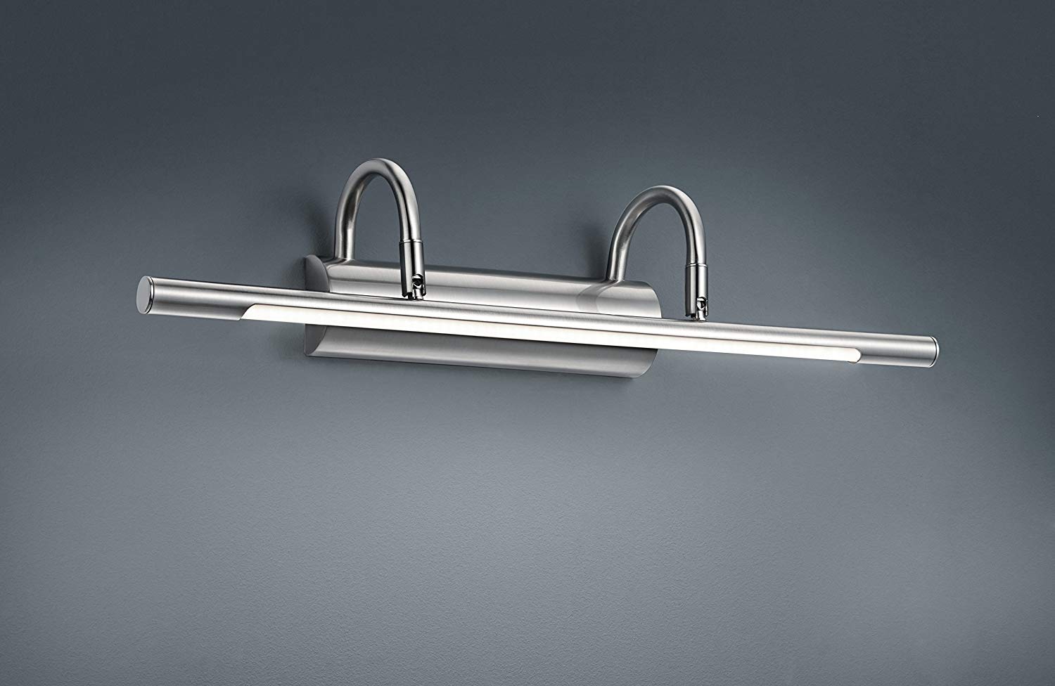 Trio Leuchten Cuadro 225210107 Wall Light Metal Nickel Matt with 8 Watt LED, Matte Nickel - Image 2