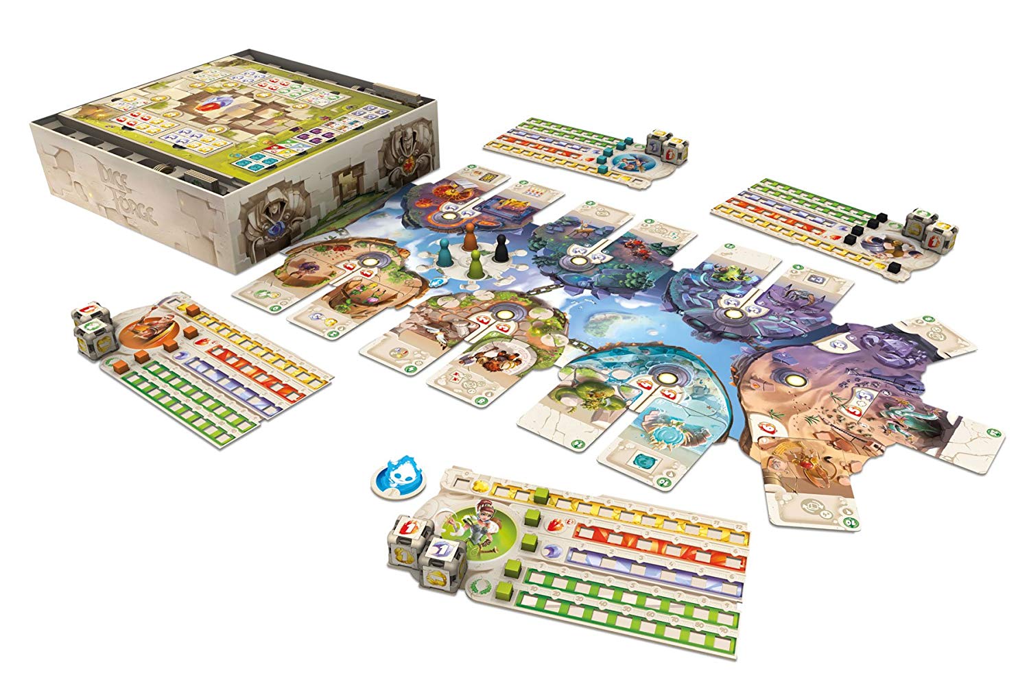 Asmodee Italia Dice Forge, 8285, Gold - Image 2