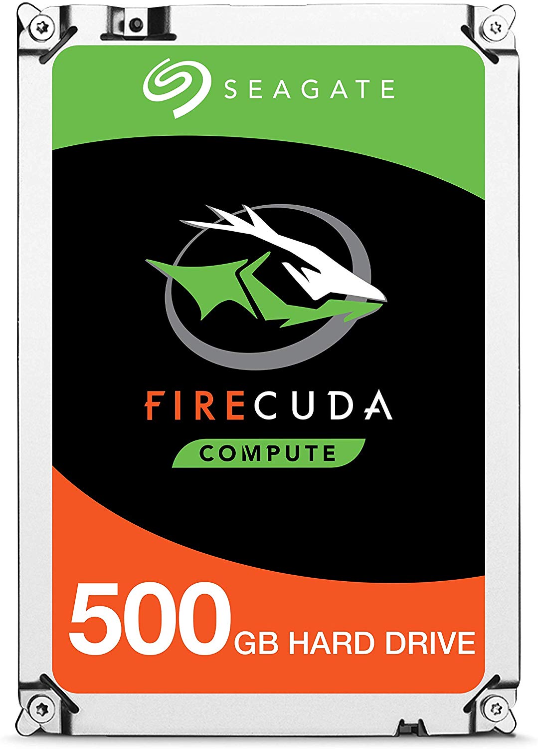Seagate FireCuda Laptop 500GB 2.5" Hybrid Hard Drive - SSHD 7mm, Black, 0.5 TB