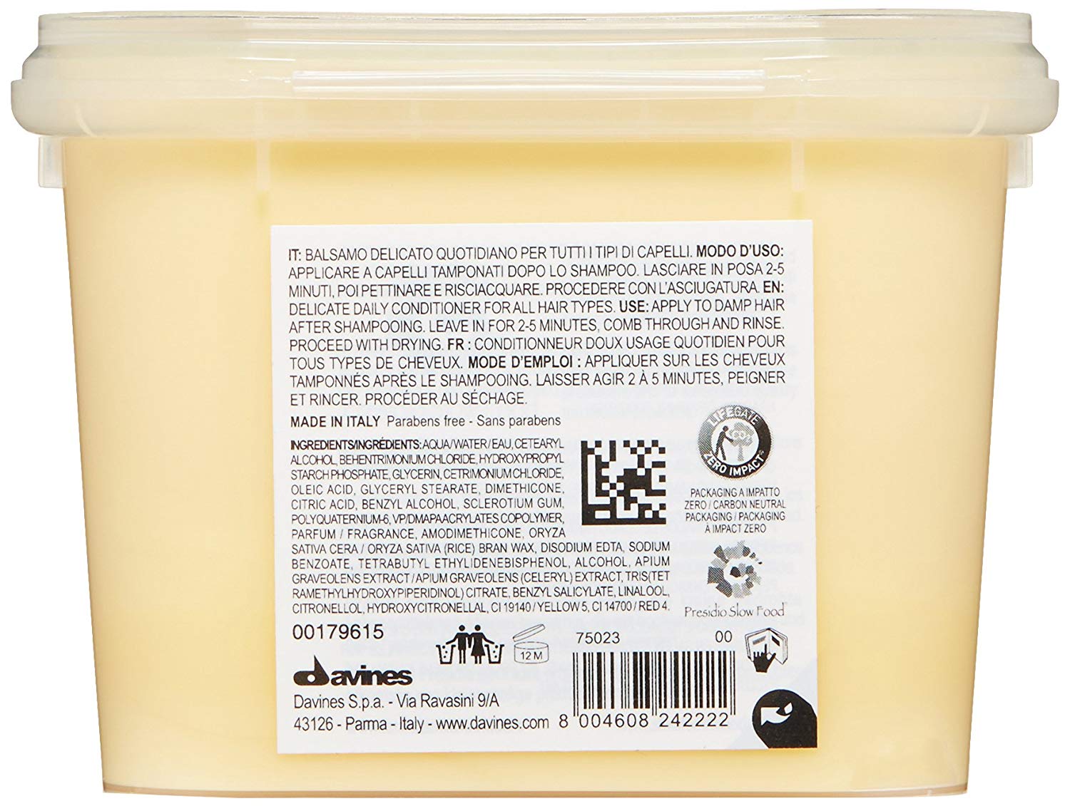 Davines,250 ml (Pack of 1) Essential Haircare Conditioner Dede 250 ml - Image 2