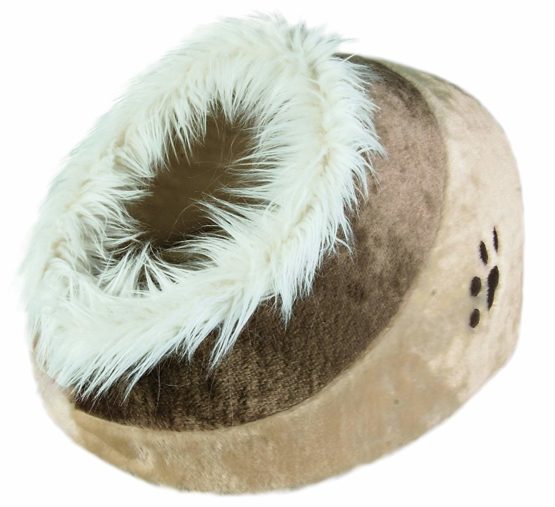 Trixie Minou Cushy and Cuddly Cave, 41 x30 x50 cm, Beige/ Brown - Image 2