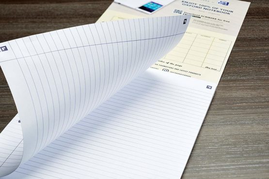 Oxford Campus Lined Paper A4 Refill Pad, Headbound 140 Pages, Assorted Colours, Pack of 5 - Image 4