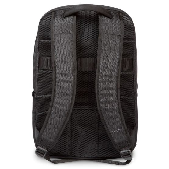 Targus CitySmart Essential Business Backpack with Protective Sleeve Designed for Travel and Business Professional Use fits up to 15.6-Inch Laptop, Black/Grey (TSB911EU) - Image 4