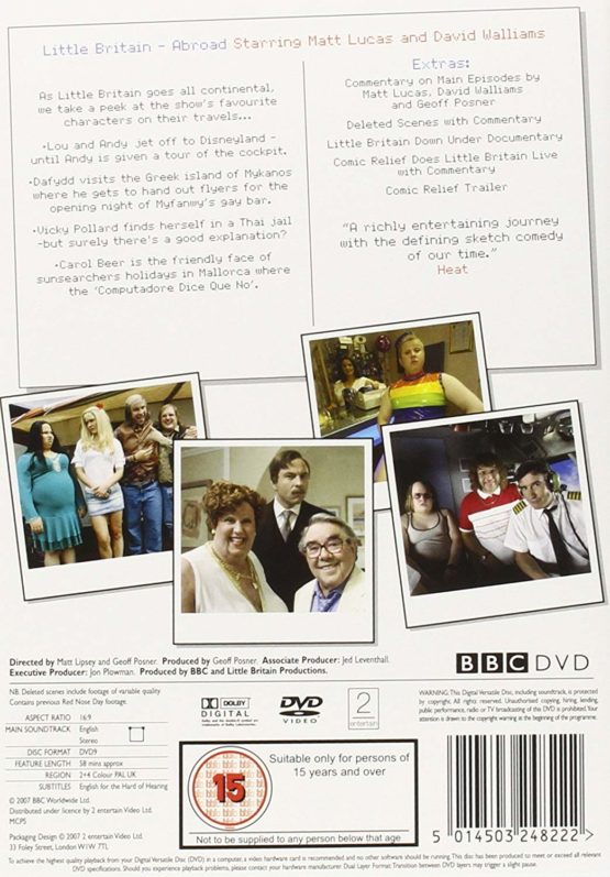 Little Britain Abroad : Complete BBC Special [2006] - Image 2