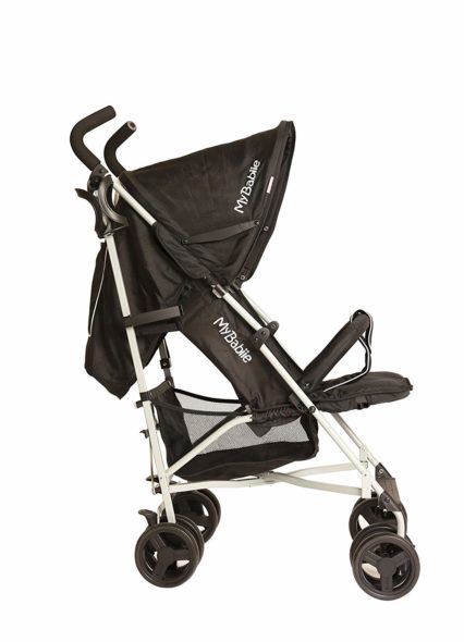 my babiie mb01 grey stars stroller