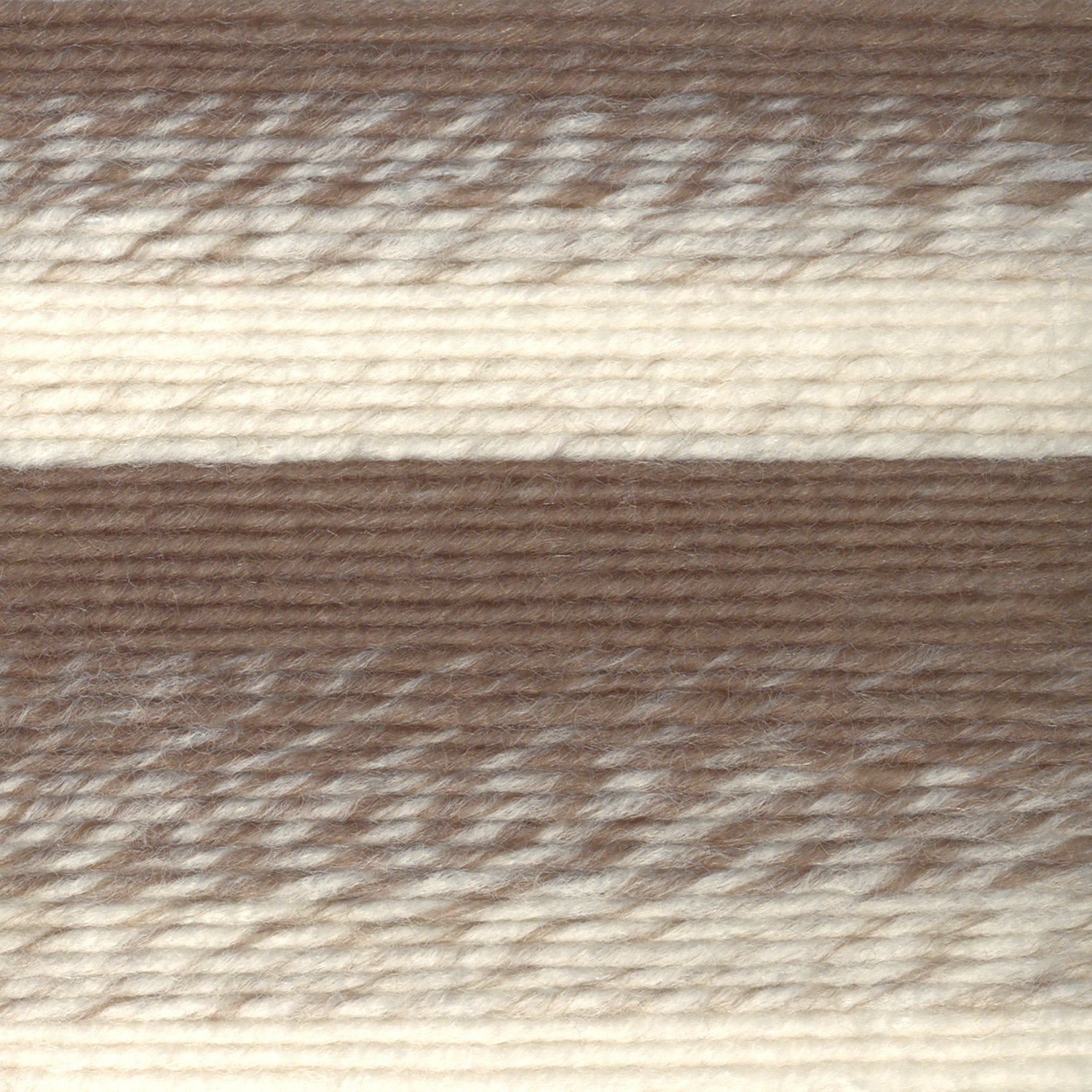 Lion Brand Yarn 78 Percent Acrylic 22 Percent Wool Scarfie Yarn, Cream/Taupe,23.59 x 12.79 x 13.43 cm - Image 2