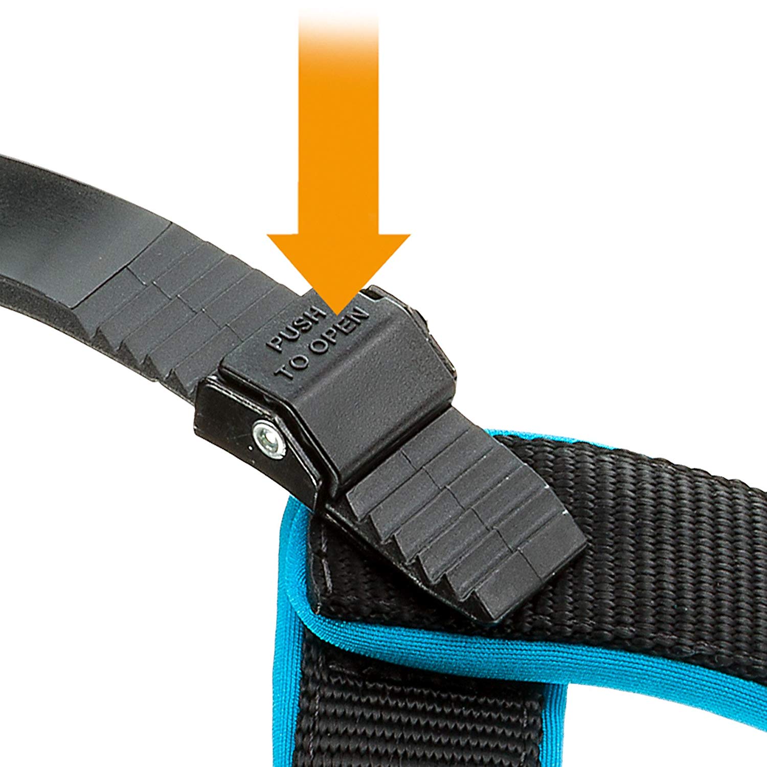 Ferplast Harness for Medium-Sized Dogs AGILA FLUO 5 Dog Harness with Soft Padding, Quick Release and Attachment System - Image 3