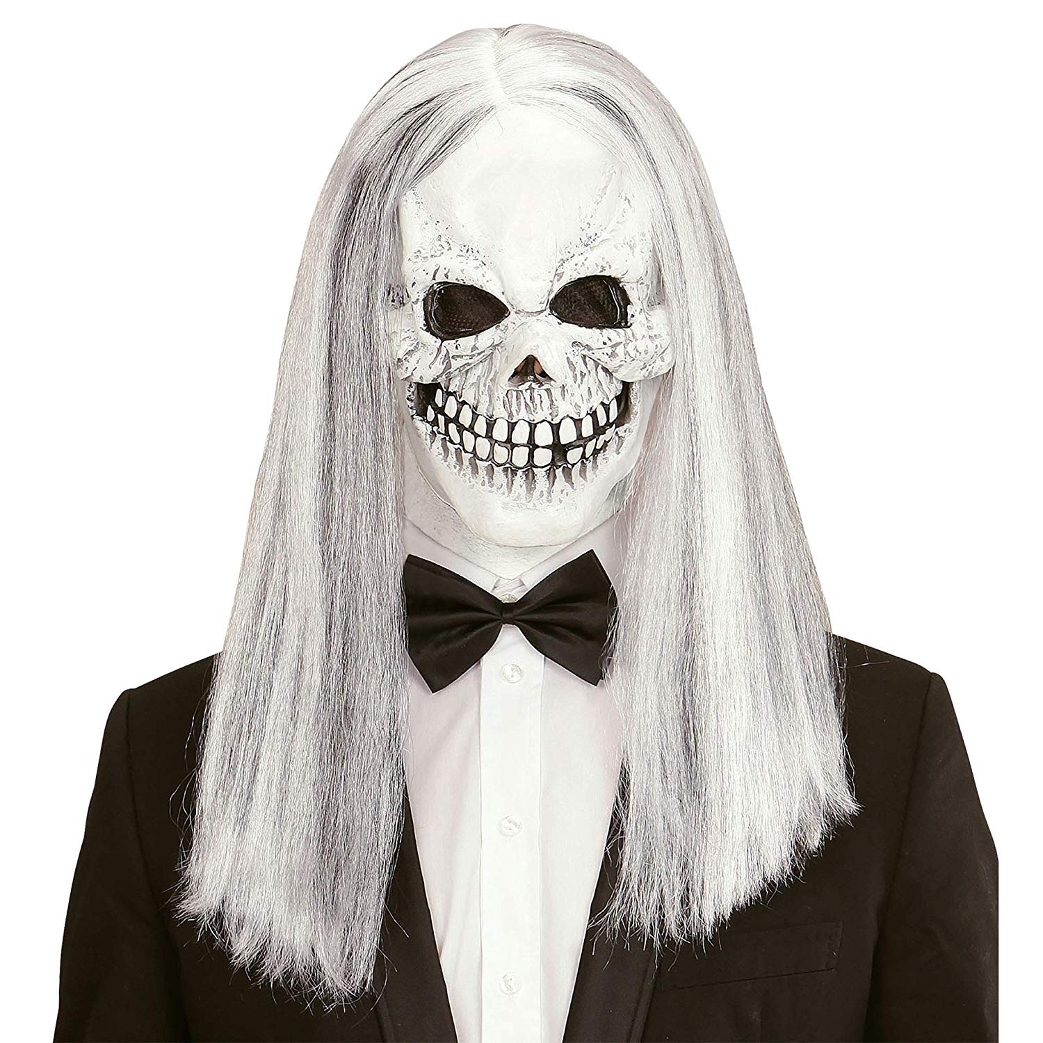 Widmann ? Mask for Adult Halloween Costume (1017), White
