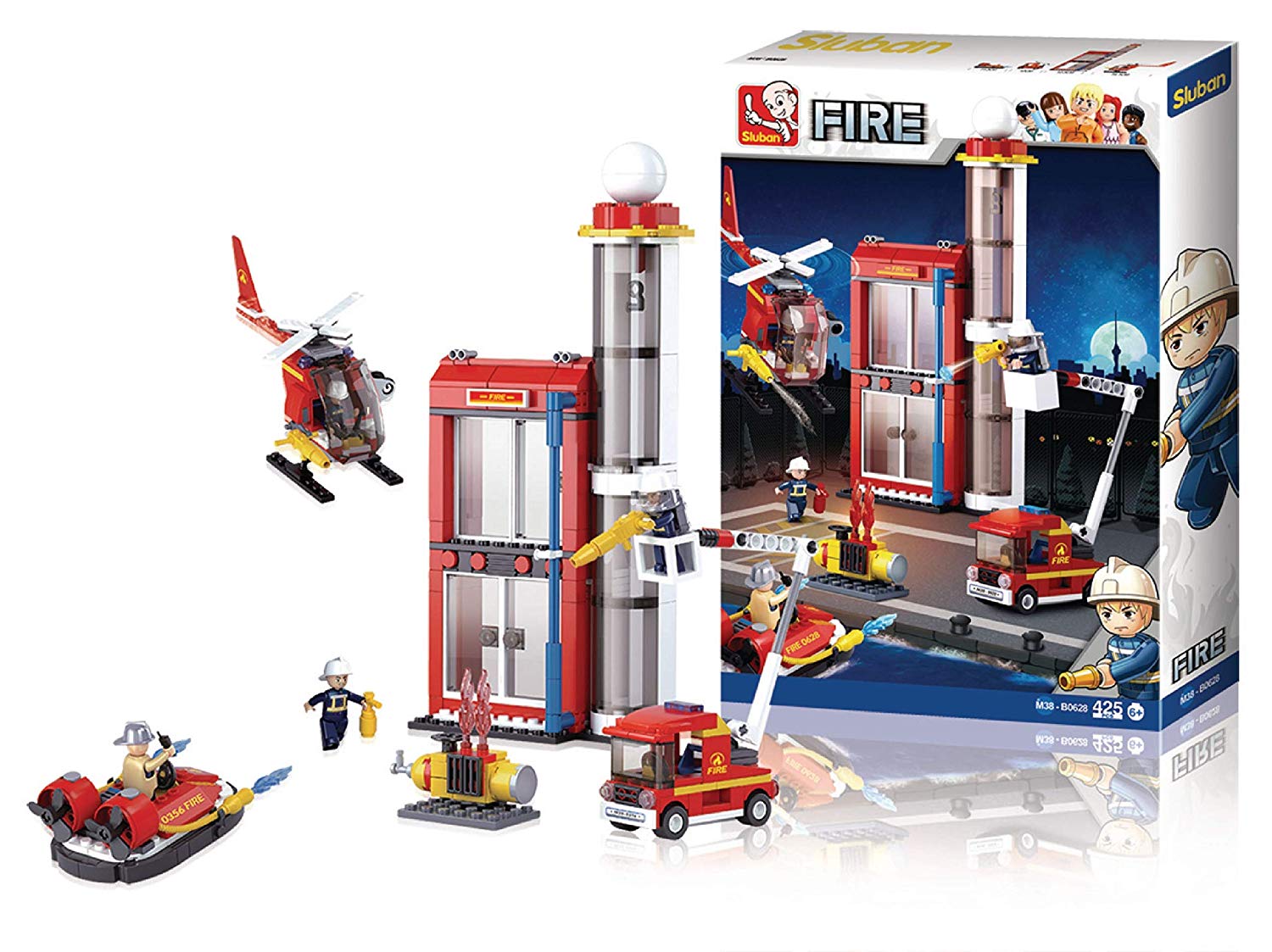 Sluban Set Costruzione Fregata 054a Modello M38-B0702, 457 Pezzi, Scala 1:450, Istruzioni Incluse, Per Bambini 3+