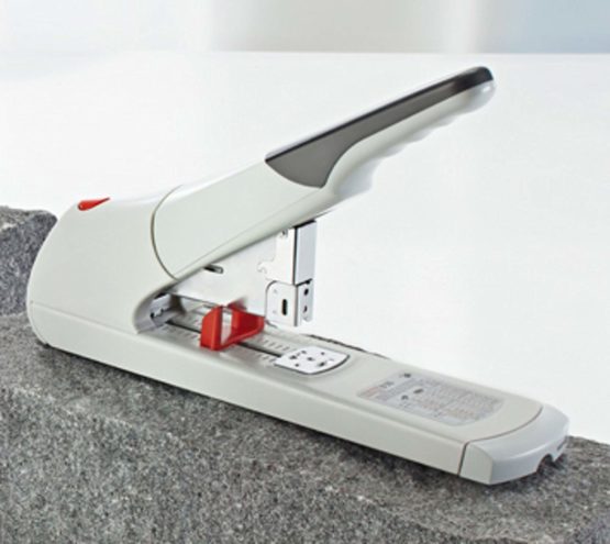 Novus B 50 Heavy Duty Stapler (Capacity of 140 Sheets, with Variable Insertion Depth up to 75 mm) Light Grey - Image 2