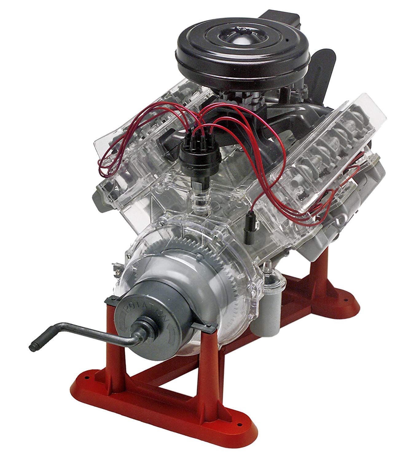 Revell Monogram RVM8883 Revell Visible V-8, Multi Colour, Multicolor - Image 2