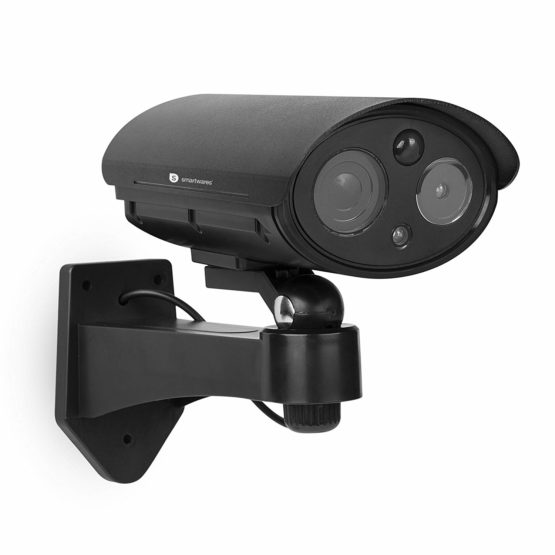 Smartwares Dummy Camera with PIR Motion Sensor and Flashing LED Light, Battery Powered, Wall Mounted, Indoor & Outdoor Use - Image 2