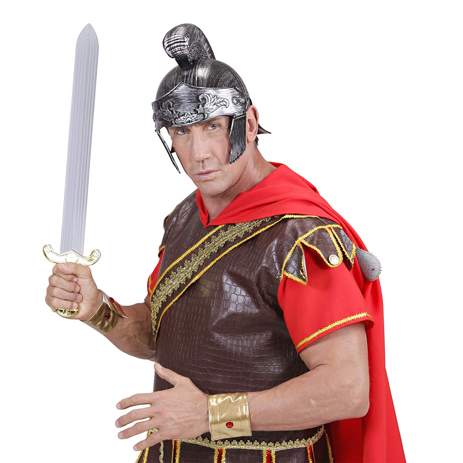 Widmann Fancy Dress Costume Roman Helmet Roman Helmet, Multi-coloured - Image 2