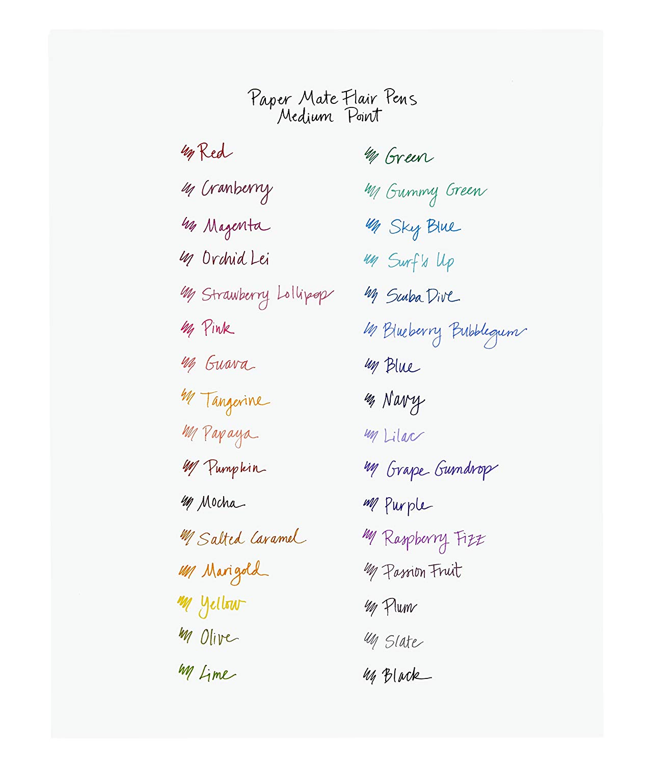 Paper Mate Flair Felt Tip Pens, Black, 1 count (Pack of 12) - Image 4