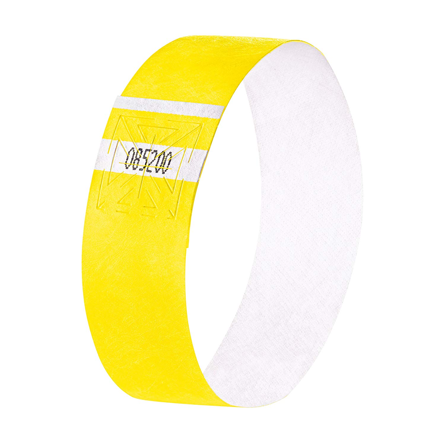SIGEL EB223 Event Wristband, soft, 25.5 x 2.5 cm, neon Yellow, 520 Pieces, yellow neon