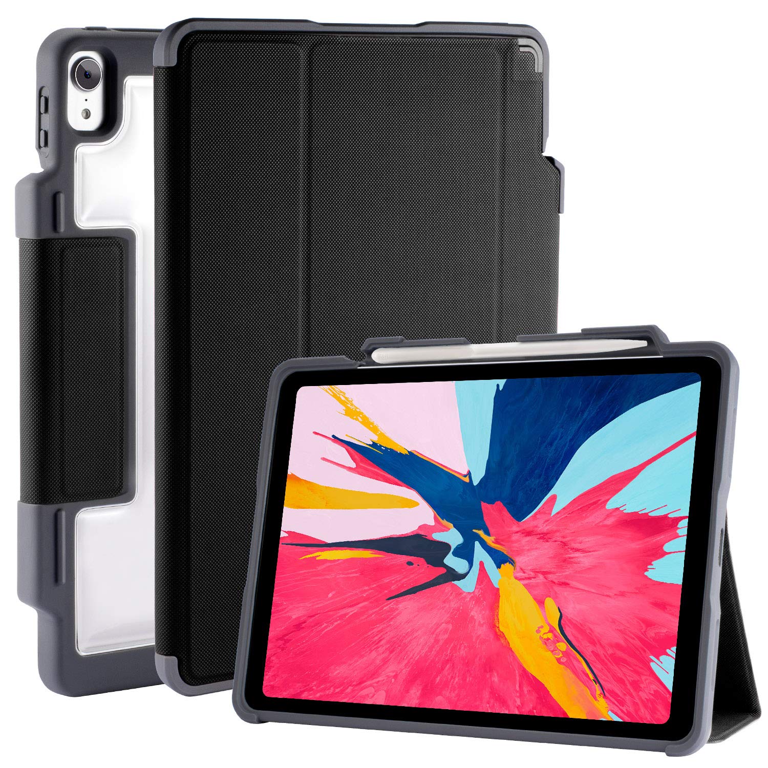 STM Bags Dux Plus Folio Case Black 0