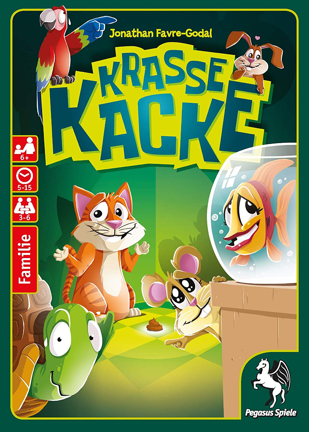 Pegasus Spiele - Krasse Kacke (Empfohlen Spiel des Jahres 2019), Colourful, 20016G, Multicoloured, Small - Image 2