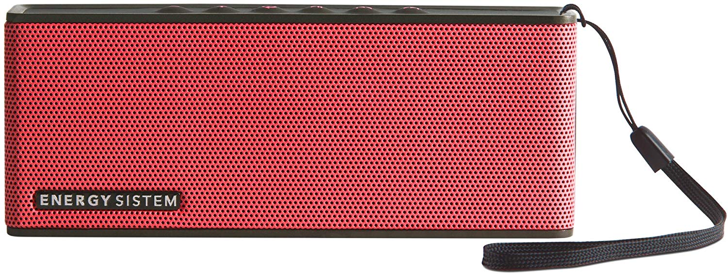 Energy Sistem Music Box B2 Bluetooth Coral (Audio-In, Hands-Free, Long-Life Battery), Red Coral, 2.0 - 6 W - Image 4