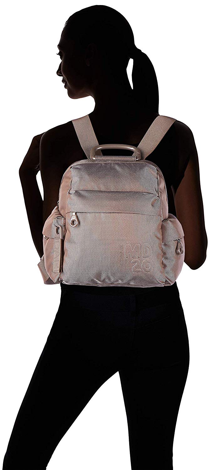 Mandarina Duck Women's Md 20 P10qmtt1 Backpack bags for women Taupe11, 28x28x15(LxHxW) - Image 4