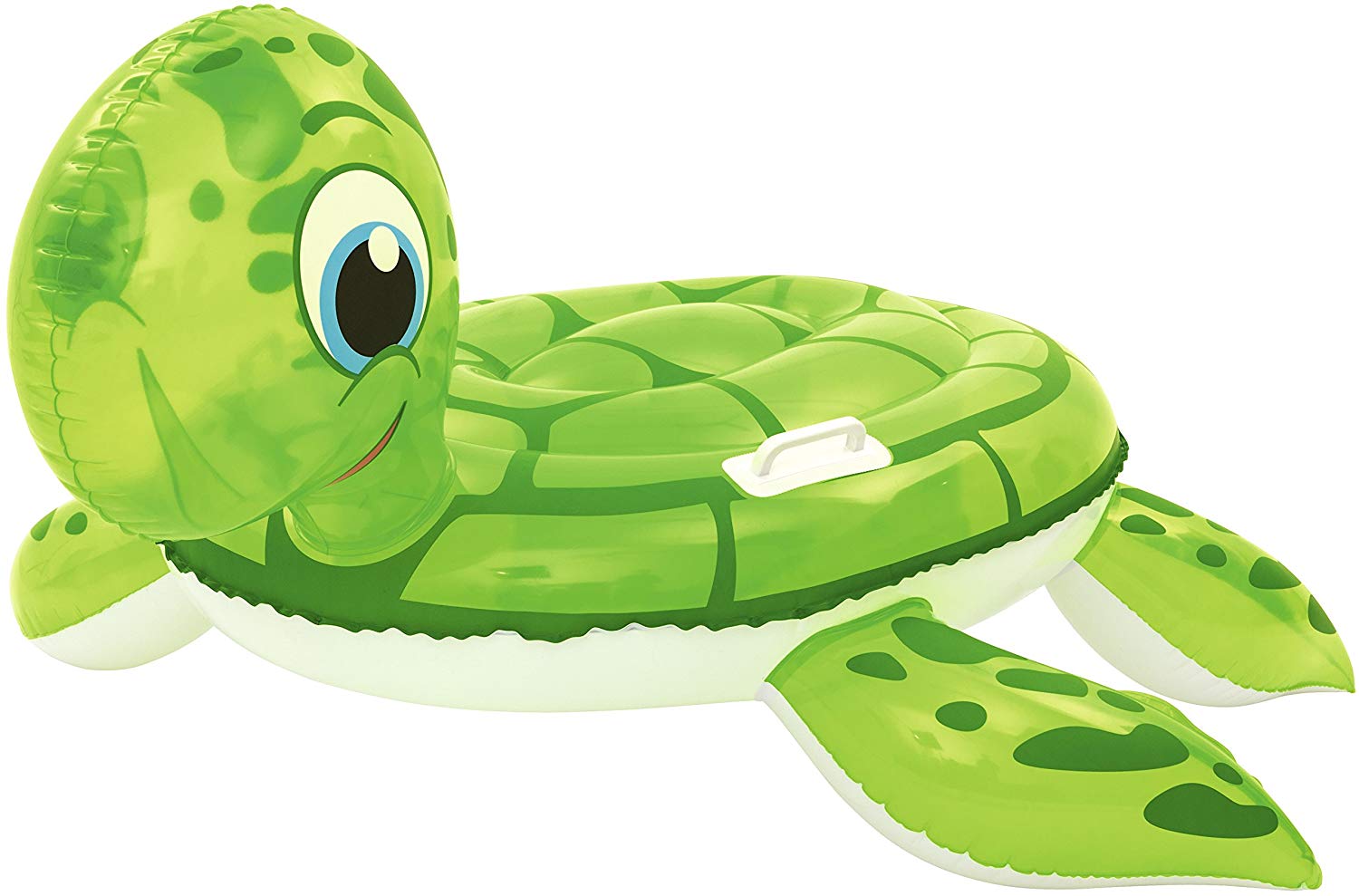 Bestway 58 x 55-inch Dragon Turtle Ride-On,41041, Green, 1.40 m x 1.40 m