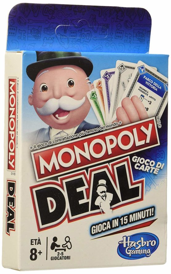 Monopoly Deal, Multi-Colour ( Italian Version)