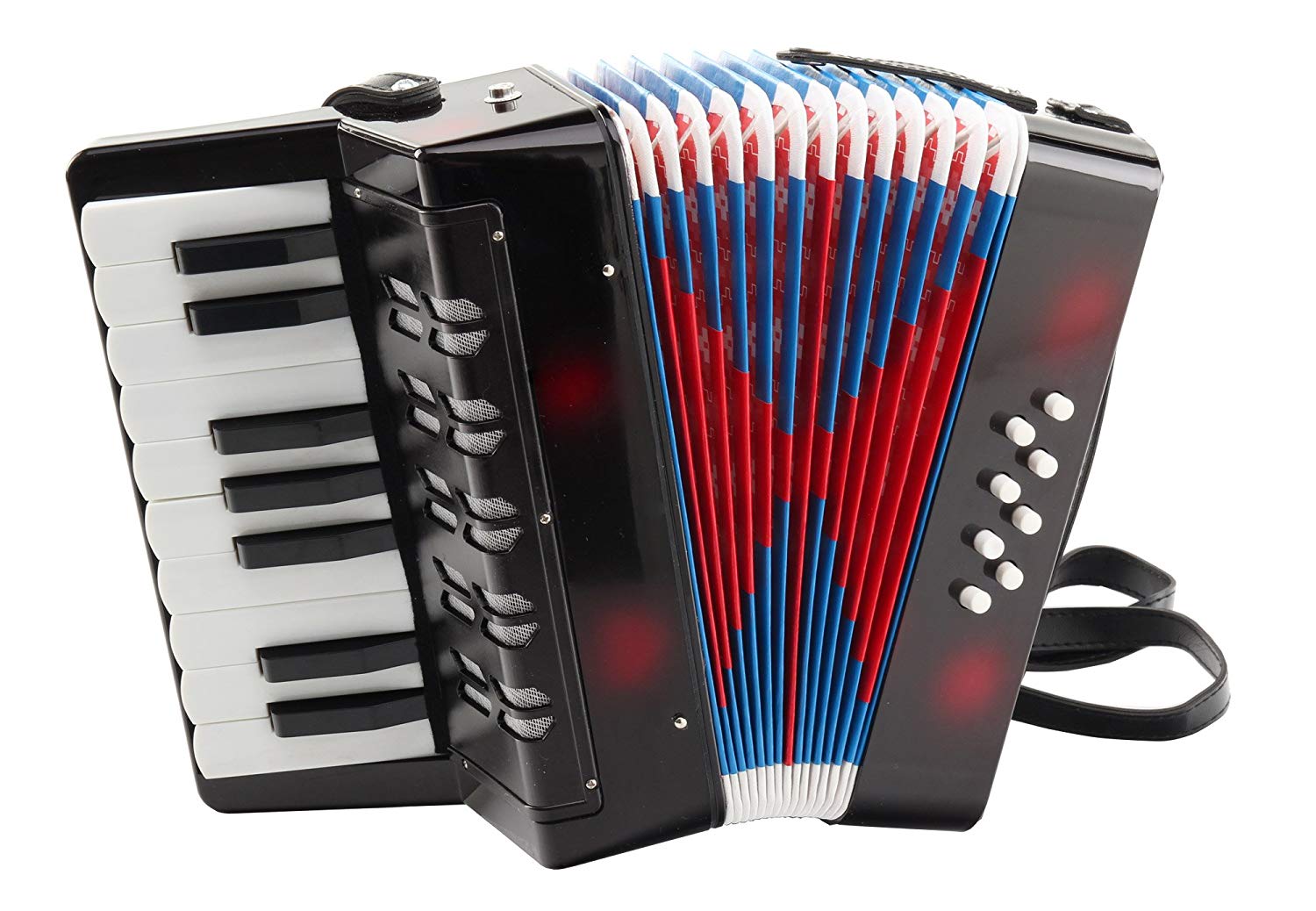 Classic Cantabile Bambino Children's Accordion, Black, 8 Basses - Image 4