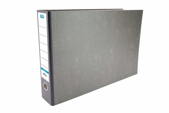 Elba 70 mm A3 Oblong Lever Arch File - Black