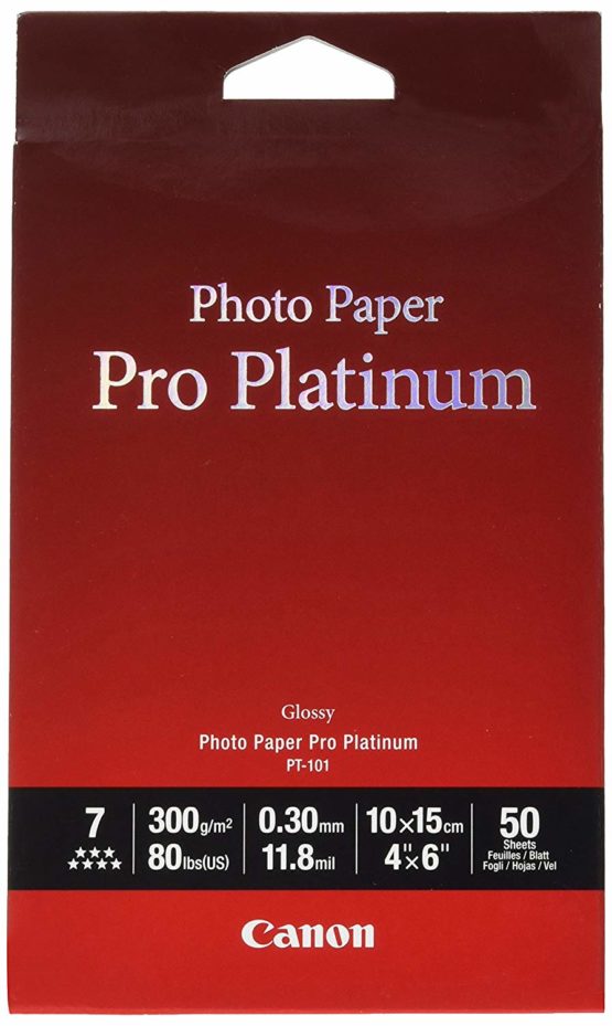Canon PT-101 PRO Platinum A6 50 Paper