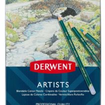 Derwent Artists Colouring Pencils, Drawing & Colouring, Set Of 12, Ideal For Blending & Layering, Professional Quality, 32092